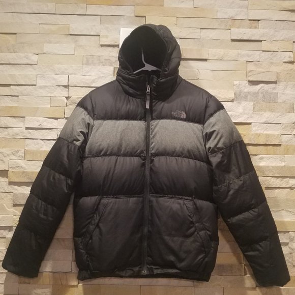 The North Face Jackets \u0026 Coats | North Face Mens Small Winter 550 Goose Down Puffer Jacket Puff Coat Black Grey S | Color: Black/Gray | Size: S | Pm-